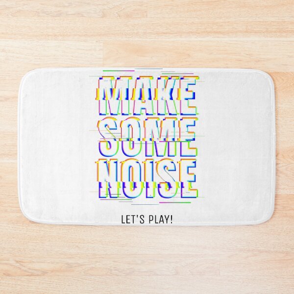 Item preview, Make Some Noise, Let's Play! designed and sold by unikologo.