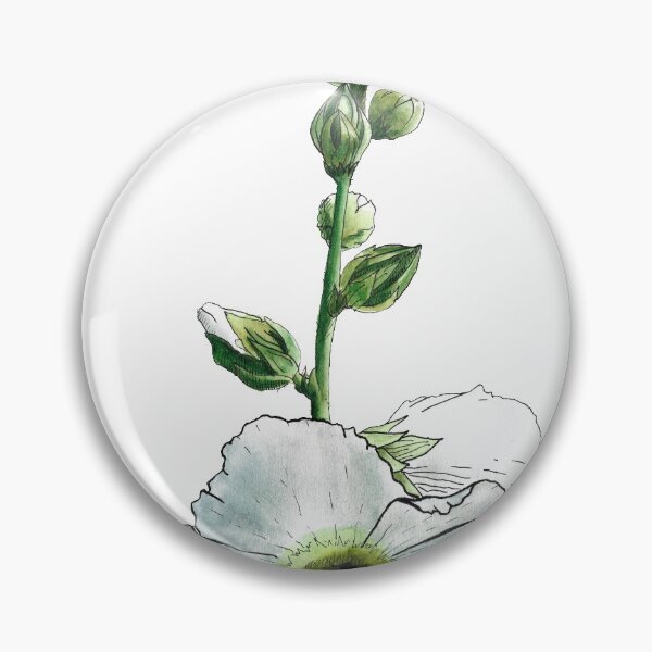 Item preview, Hollyhock designed and sold by Egle Kristensen.