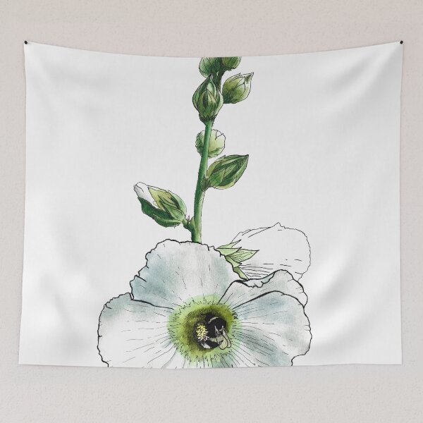 Item preview, Hollyhock designed and sold by Egle Kristensen.