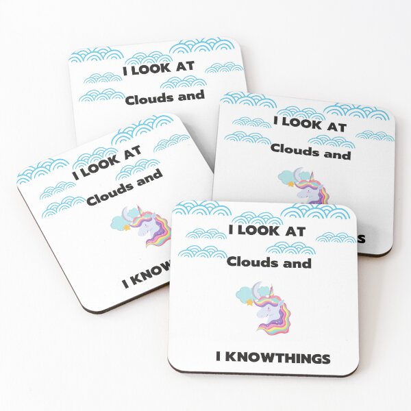 Item preview,  I Look At Clouds and I Know Things designed and sold by tarkaittisak.