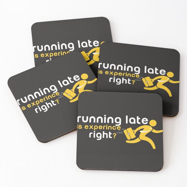 Item preview, running late is exercise right designed and sold by Powerredge.