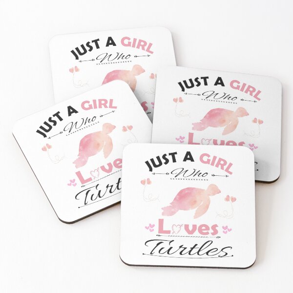Item preview, Just A Girl Who Loves Turtles designed and sold by PRINTED ..
