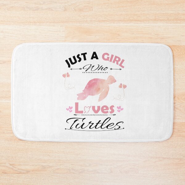 Item preview, Just A Girl Who Loves Turtles designed and sold by PRINTED ..