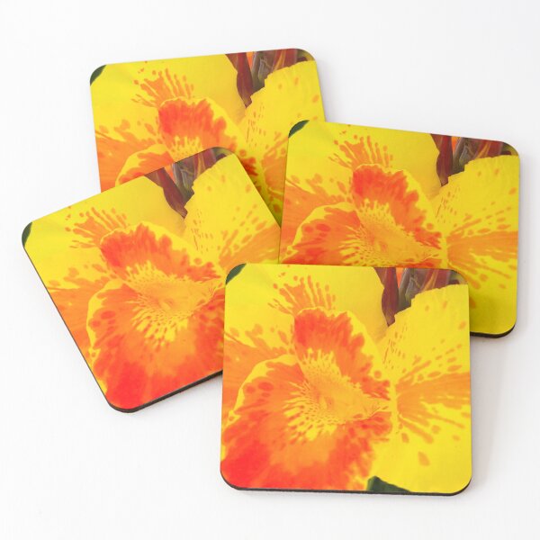 Item preview, Canna cleopatra- Yellow flower with large petals spotted with red designed and sold by CSouissi.
