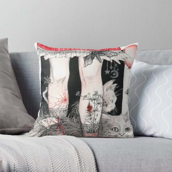 Legs Throw Pillow