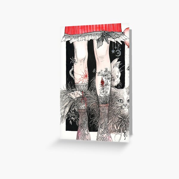 Legs Greeting Card