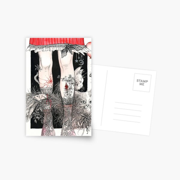 Legs Postcard