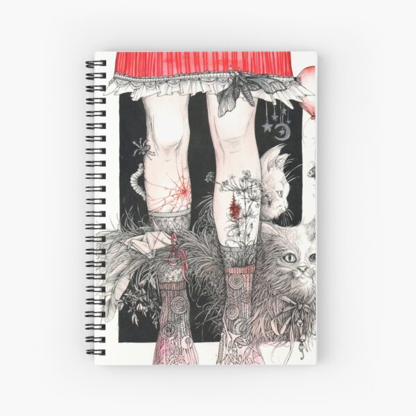 Legs Spiral Notebook