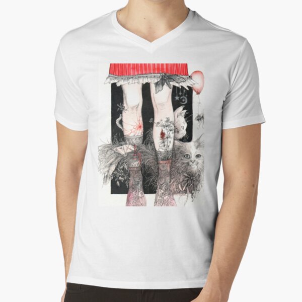 Legs V-Neck T-Shirt