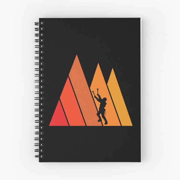 Item preview, Ice Climber - Mountaineer - Triangle Mountains designed and sold by HeatherPore.