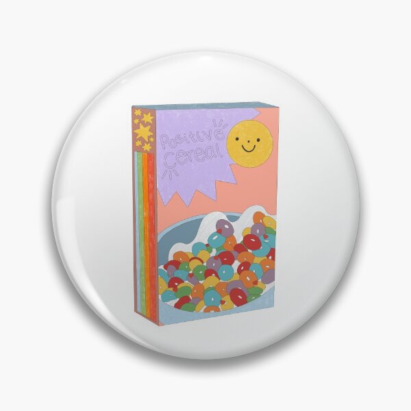 Item preview, Positive cereal designed and sold by PeachCatDesigns.