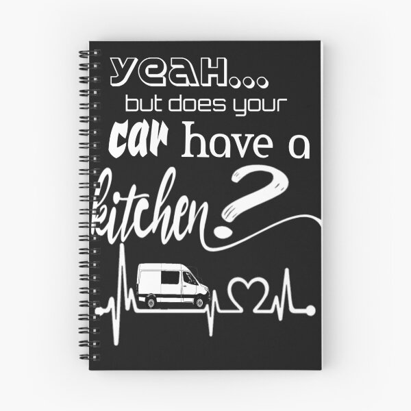 Item preview,  campervan funny logo in white designed and sold by maker121.