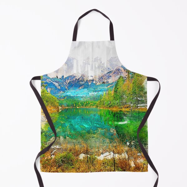 Item preview, Abstract Scenic Lake Germany. For Nature Lovers. designed and sold by ColortrixArt.