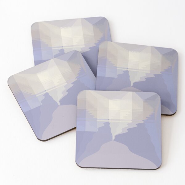 Item preview, Purple Ripple  Soft Edged Flat Colour Contemporary Abstract Jenny Meehan designed and sold by Jenny Meehan Art Prints and Patterns  .