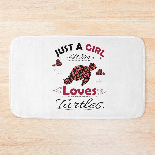 Item preview, Just A Girl Who Loves Turtles designed and sold by PRINTED ..