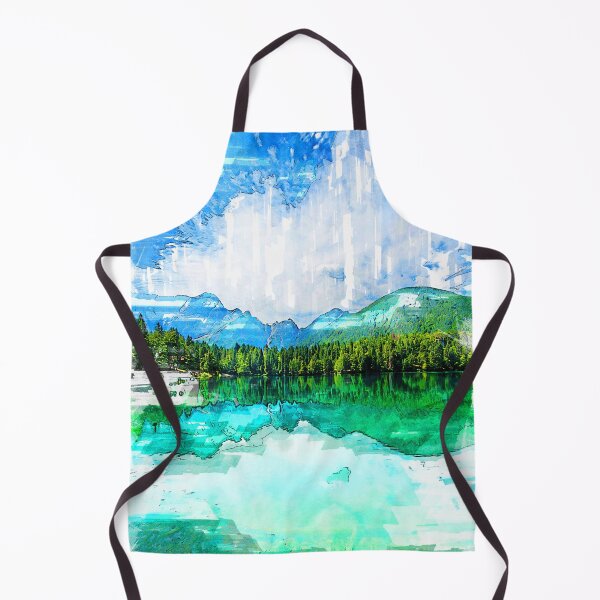 Item preview, Trees By The Lake Abstract. For Nature Lovers. designed and sold by ColortrixArt.