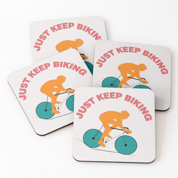 Item preview, Just keep biking designed and sold by Desibeau.