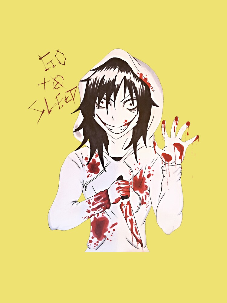 Jeff the Killer in crayon by Aoharu - Fanart Central