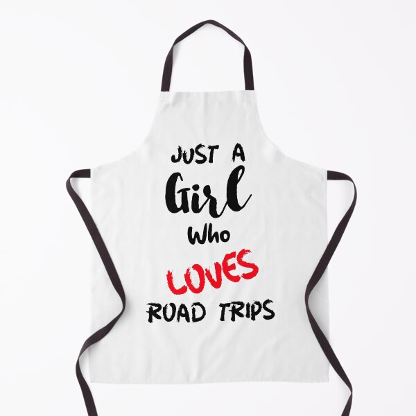 Item preview, Just A Girl Who Loves Road Trips designed and sold by DiscGolfTees.