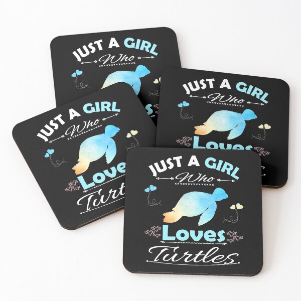 Item preview, Just A Girl Who Loves Turtles designed and sold by PRINTED ..