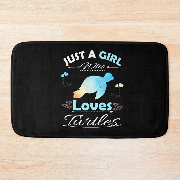 Item preview, Just A Girl Who Loves Turtles designed and sold by PRINTED ..