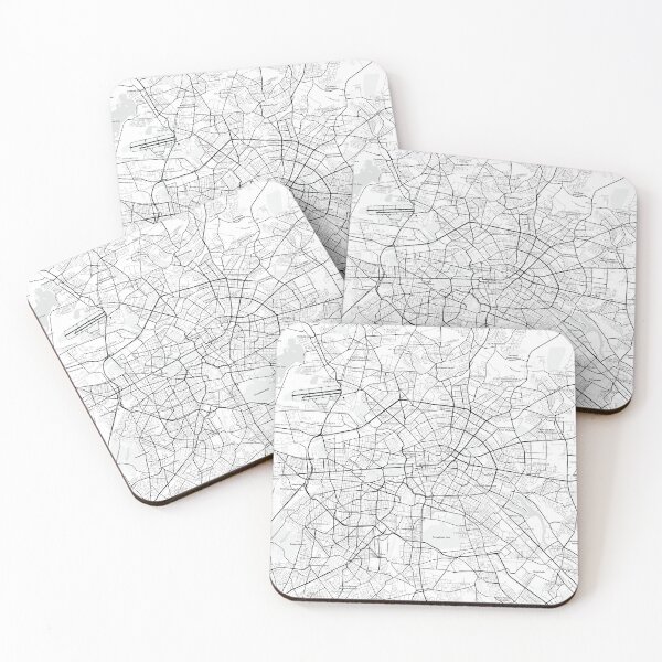 Item preview, Berlin, Germany Map (Theme 1) designed and sold by Mapnify.
