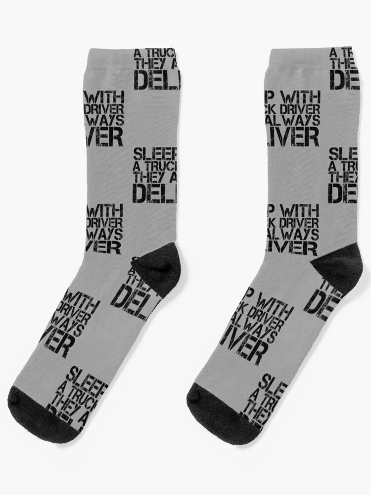 Unisex Truck Socks Auto Socks for Semi Trucks, Trucker Gifts Tow Truck Driver Gifts Truck Driver Gifts for Men Women Cool Gifts for Truck Driver