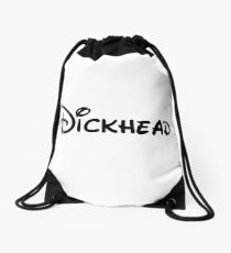 Walt Dickhead Drawstring Bag