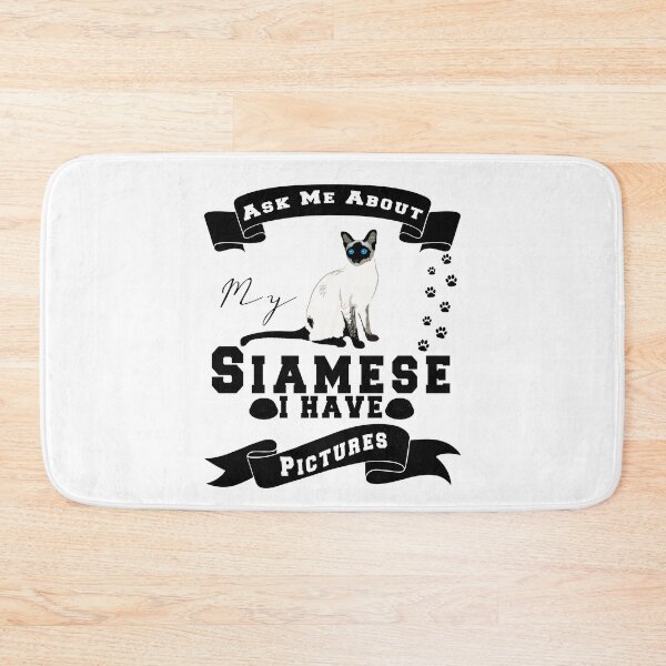 Item preview, Ask Me About My Siamese I Have Pictures designed and sold by . JustBeUnique ..