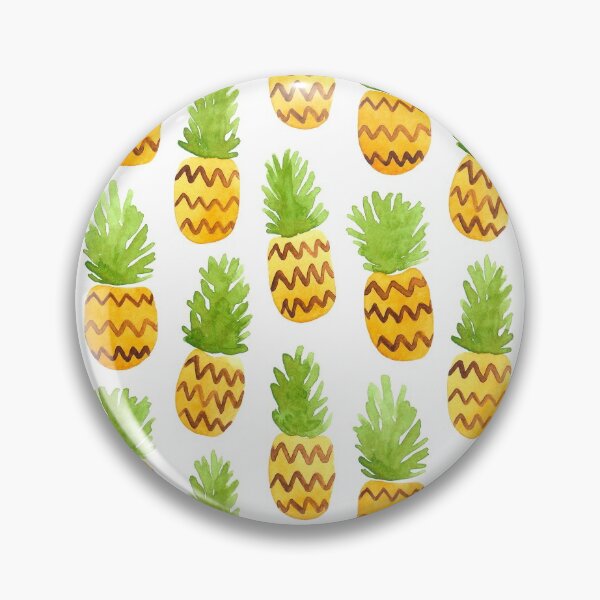 Item preview, Pineapples - Summer Watercolor Illustrations designed and sold by Gardenia Watercolors.