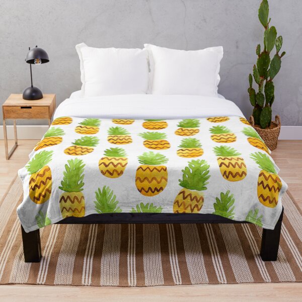 Item preview, Pineapples - Summer Watercolor Illustrations designed and sold by Gardenia Watercolors.