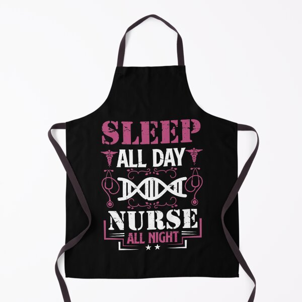 Item preview, Sleep All Day Nurse All Night designed and sold by Tatt-Hooligans.