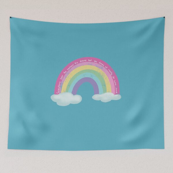 Item preview, Somewhere over the rainbow the dreams that you dream of really do come true designed and sold by Shanuarts.