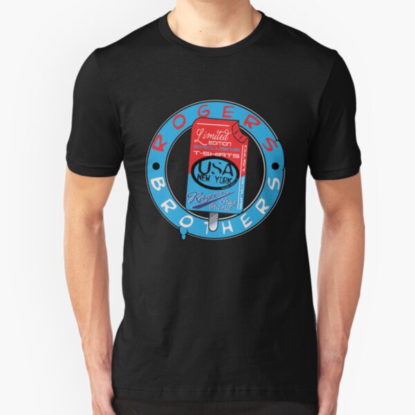 usa new york by rogers brothers Slim Fit T-Shirt