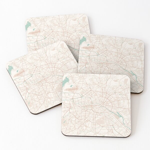 Item preview, Berlin, Germany Map (Theme 2) designed and sold by Mapnify.