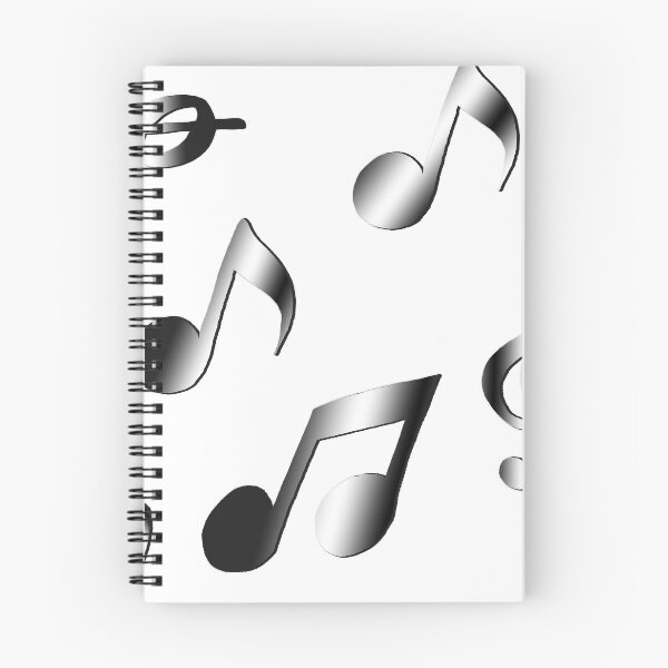 Artikelvorschau, Musiknoten Musiknotation schwarz und weiß entworfen und verkauft von HulyaHoo.