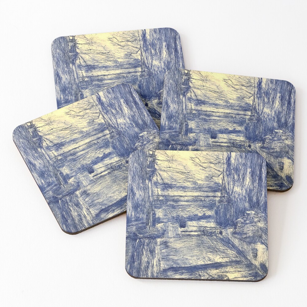 Item preview, Coasters (Set of 4) designed and sold by HoundDogs.