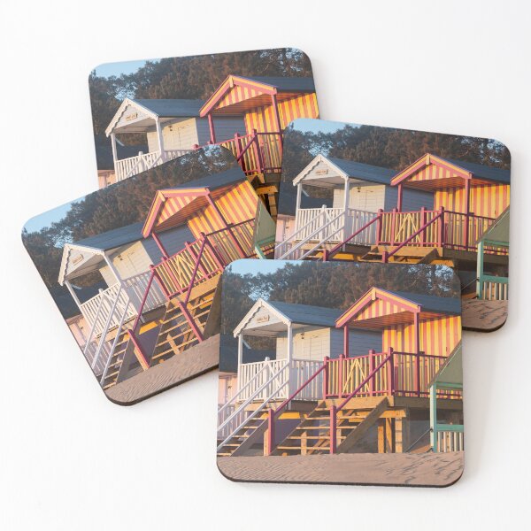 Item preview, Wells Next the Sea Colouful Beach huts england designed and sold by panoverse.