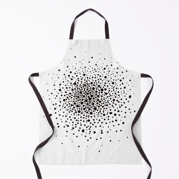 Item preview, Abstract Circle Dots Black & White by Zouzounio Art designed and sold by zouzounioart.