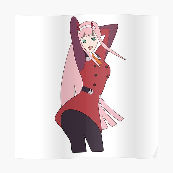 Как нарисовать zero two