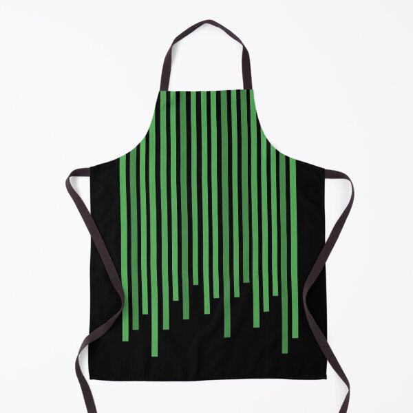 Item preview, Pastel Green Bars (Black) designed and sold by Petra Rosa.