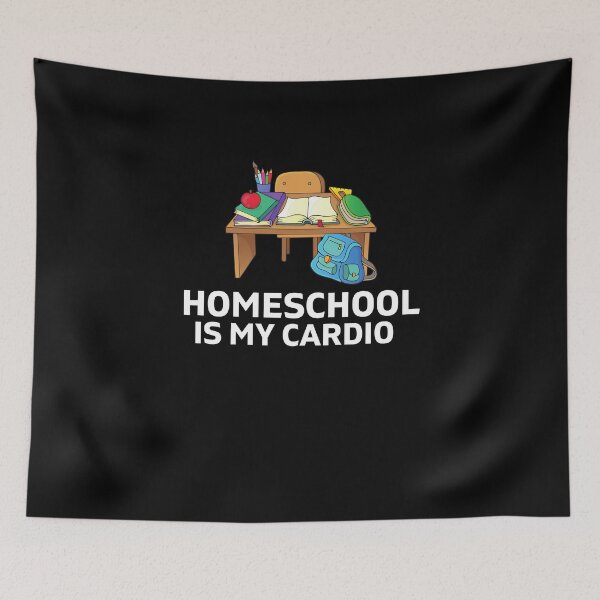 Item preview, Homeschool Is My Cardio designed and sold by Emerg-Apparel.