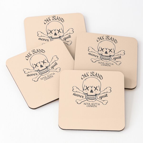 Artikelvorschau, Lustiger Oak Island Schatzsucher Mystery Skull Nova Scotia entworfen und verkauft von TopTeeShop.