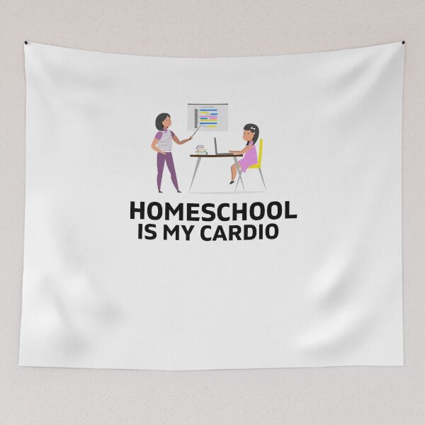 Item preview, Homeschool Is My Cardio designed and sold by Emerg-Apparel.