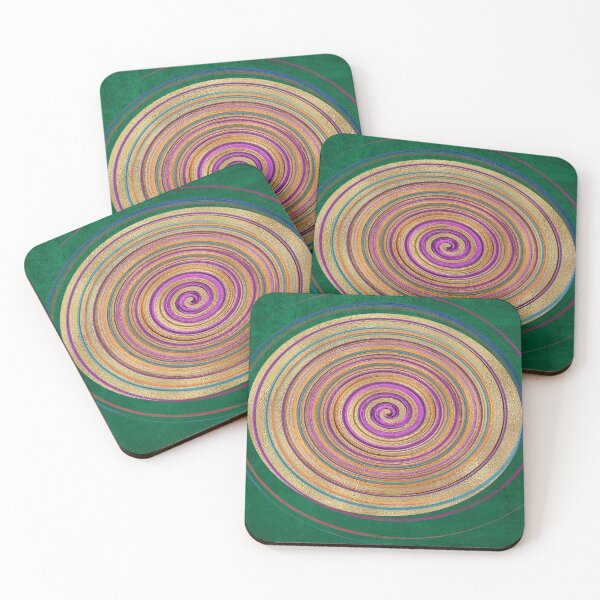 Item preview, Gold Circle, Round Hypnotising Shapes designed and sold by BilgePaksoylu.