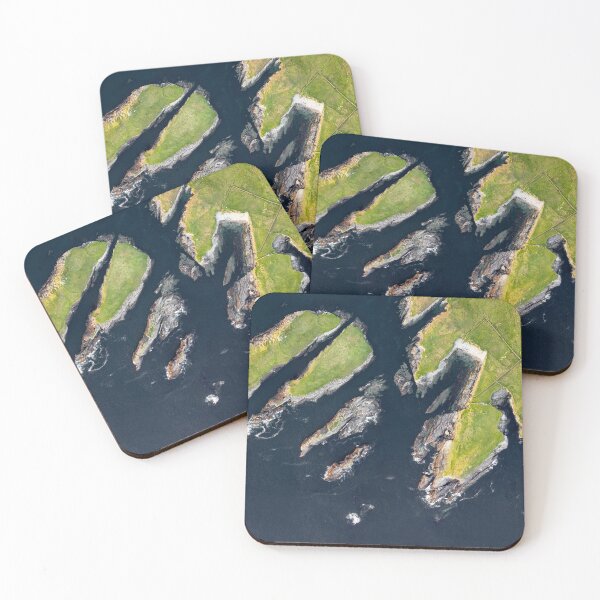 Item preview, Wild Atlantic way rocky coast from above ireland designed and sold by panoverse.