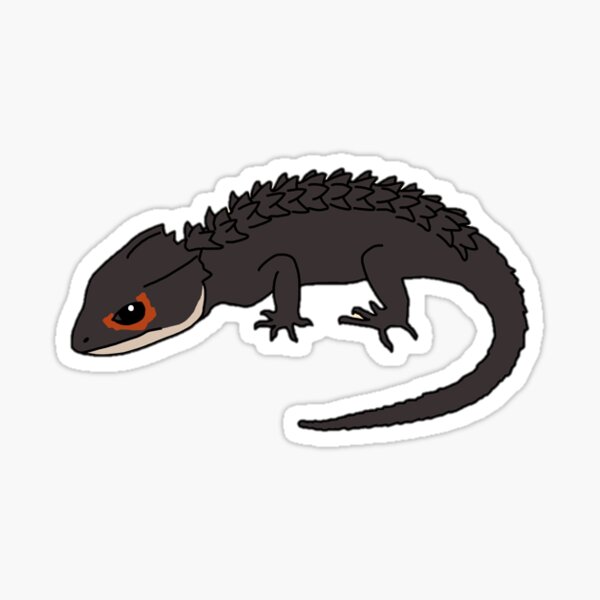 Item preview, Red Eyed Crocodile Skink designed and sold by taylorrowan.