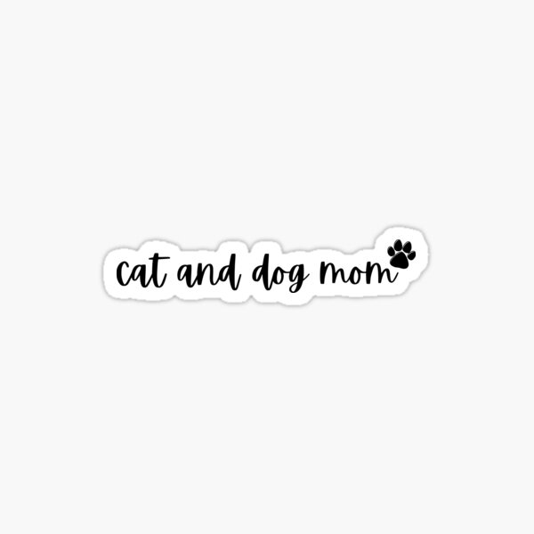 Item preview, Cat and dog mom designed and sold by Lunartspace.