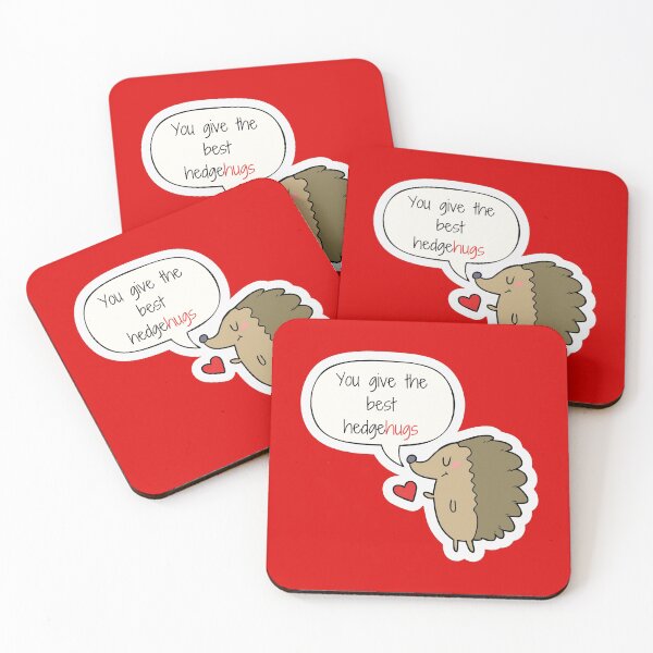 Item preview, Best Hedgehugs - Cute Hedgehog Heart Quote designed and sold by WonderWear.