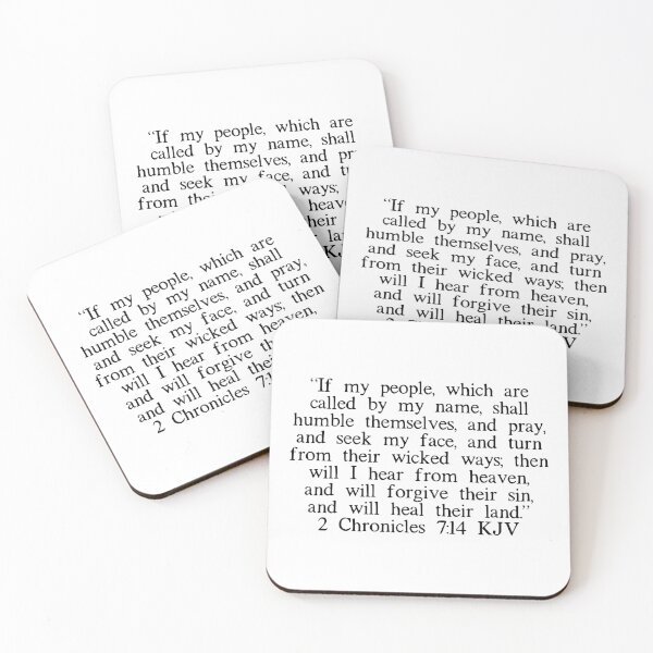 Item preview, 2 Chronicles 7:14 KJV designed and sold by IBMClothing.